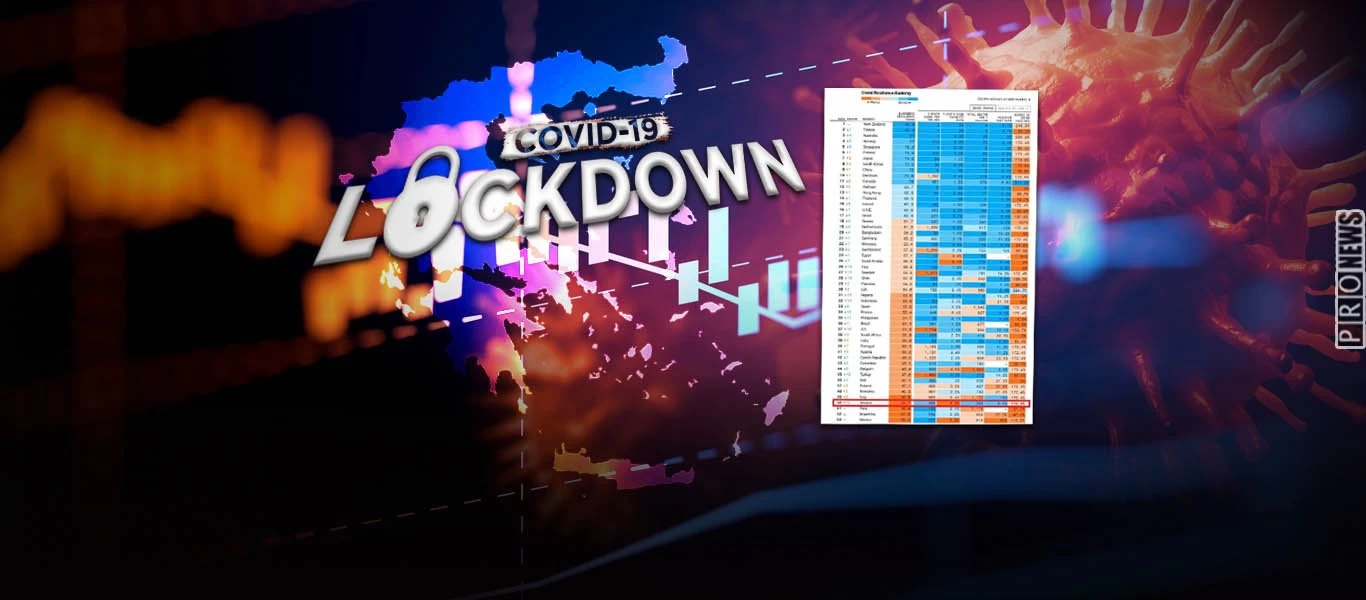 Bloomberg: «Η Ελλάδα έχει το πιο αυστηρό lockdown αλλά βρίσκεται στον πάτο διαχείρισης της πανδημίας» (φώτο)
